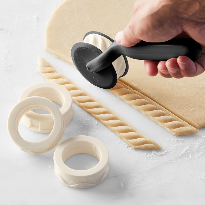 Williams Sonoma Rolling Impression Pie Crust Cutter | Williams-Sonoma