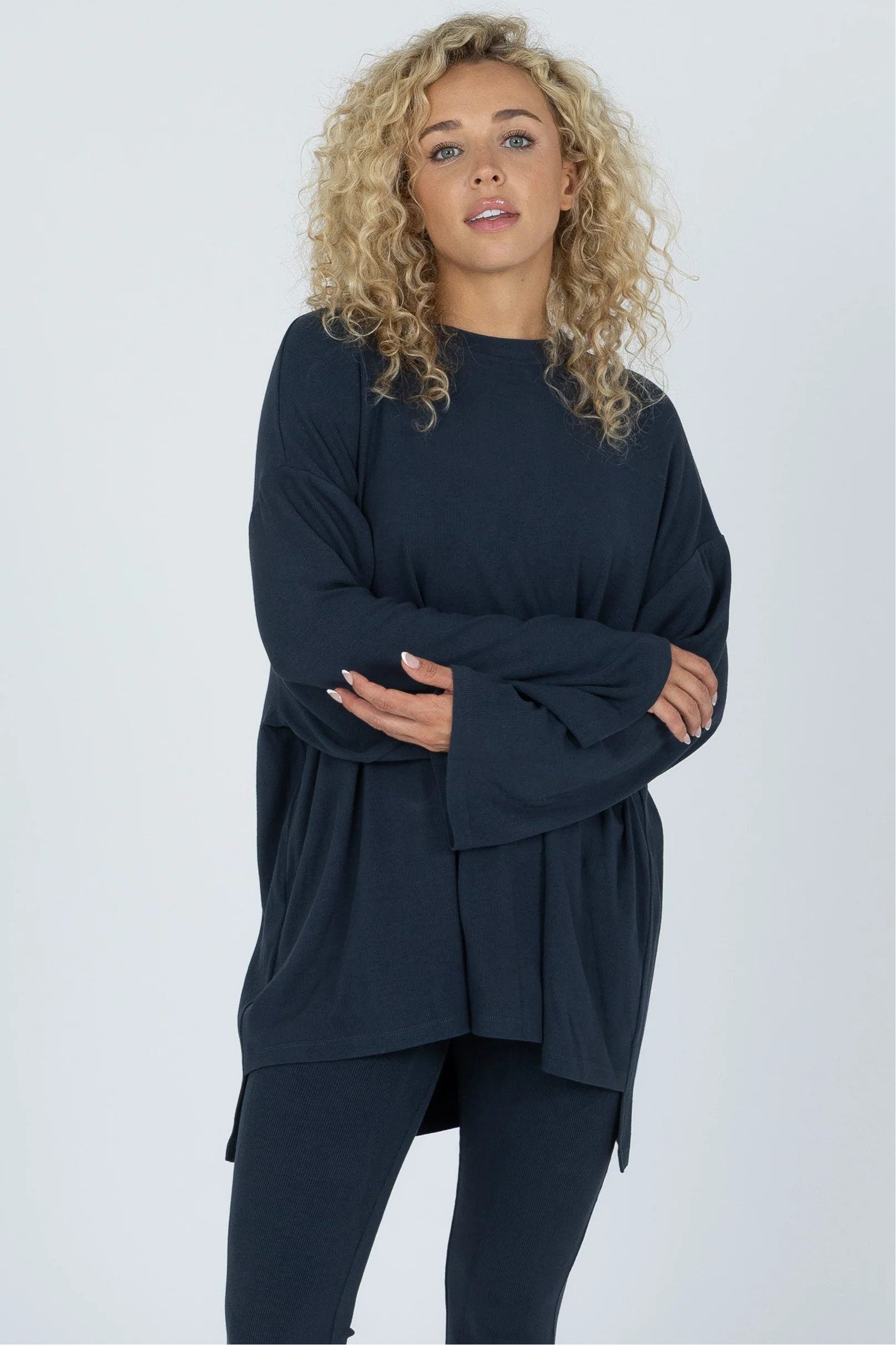 All Weekend Long Pant Set Long Sleeve Galaxy | The Foxy Kind