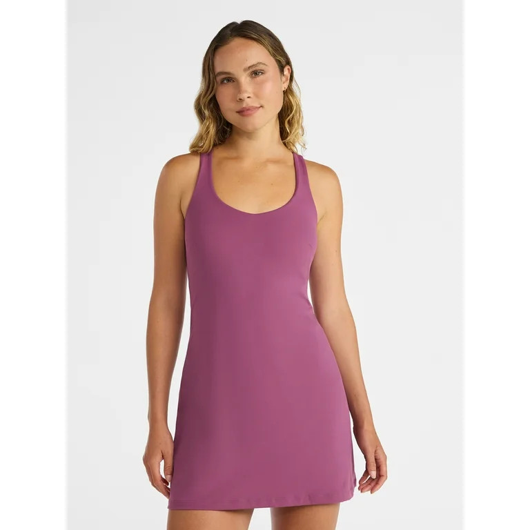 Avia Women's and Women's Plus Active Dress with Built In Bra, Sizes XS-4X | Walmart (US)