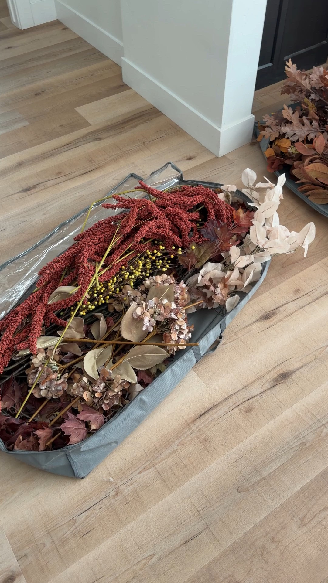Best way to store faux florals, I’ve been doing this for years!