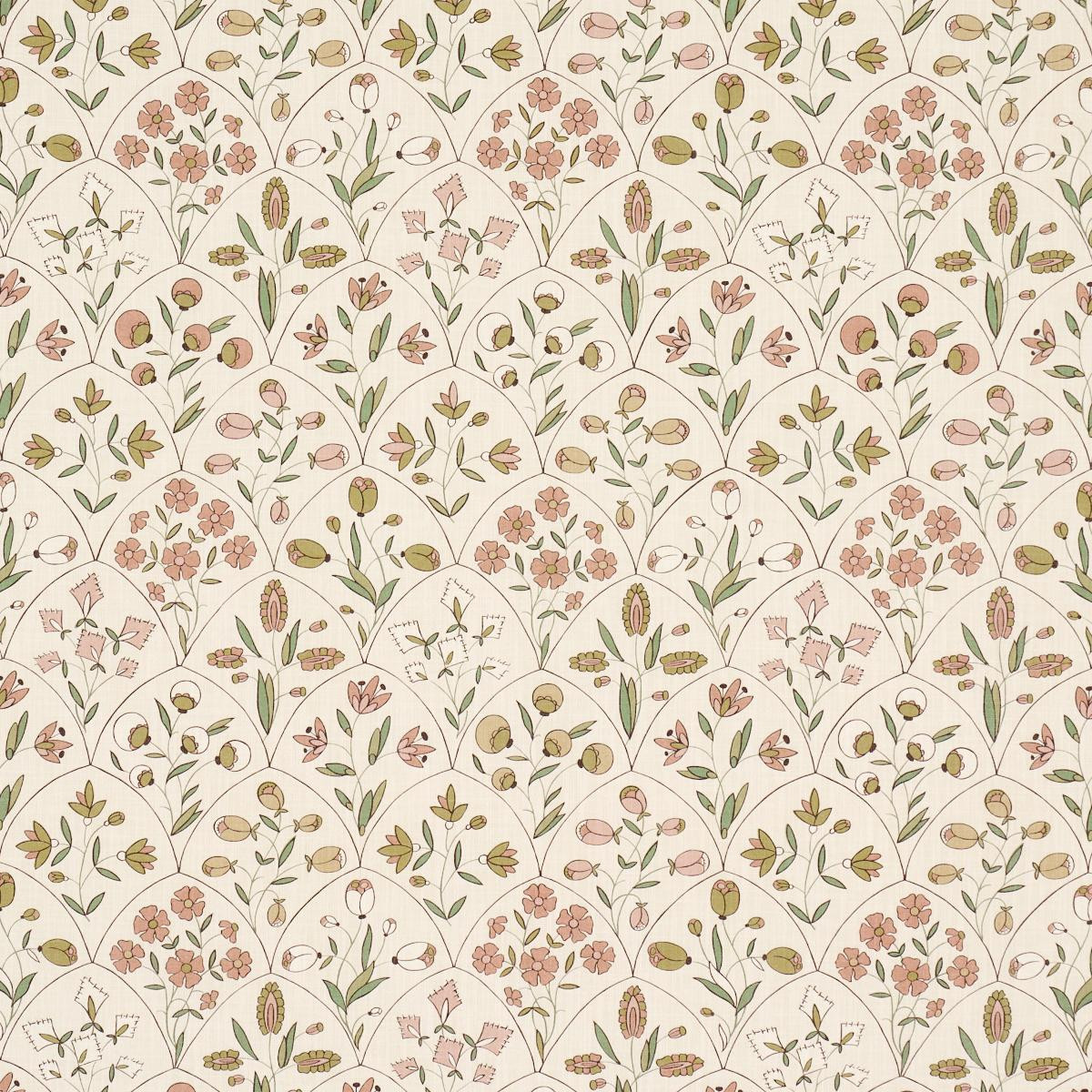 Schumacher Frances Floral Indoor/Outdoor Petal Fabric | DecoratorsBest
