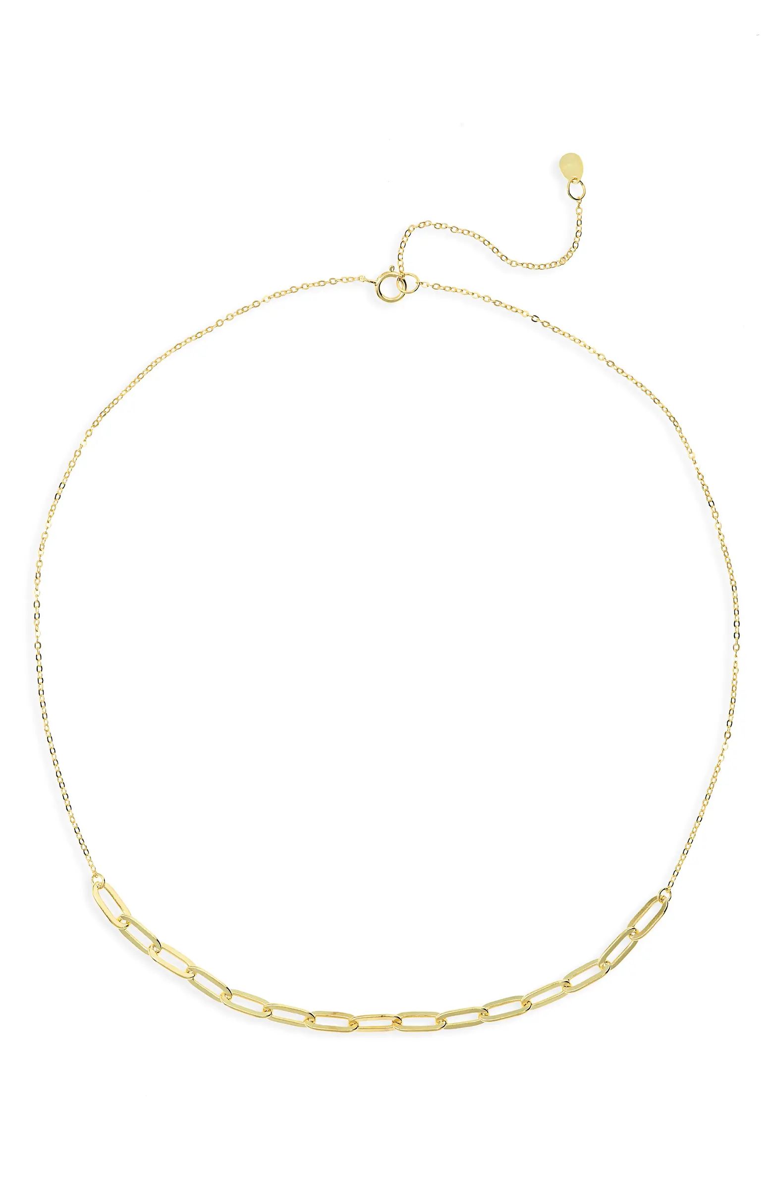 Round Chain Link Necklace | Nordstrom