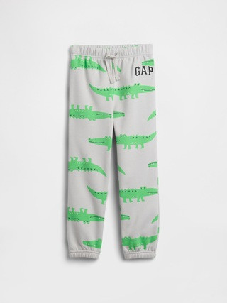babyGap Relaxed Pull-On Logo Joggers | Gap Factory