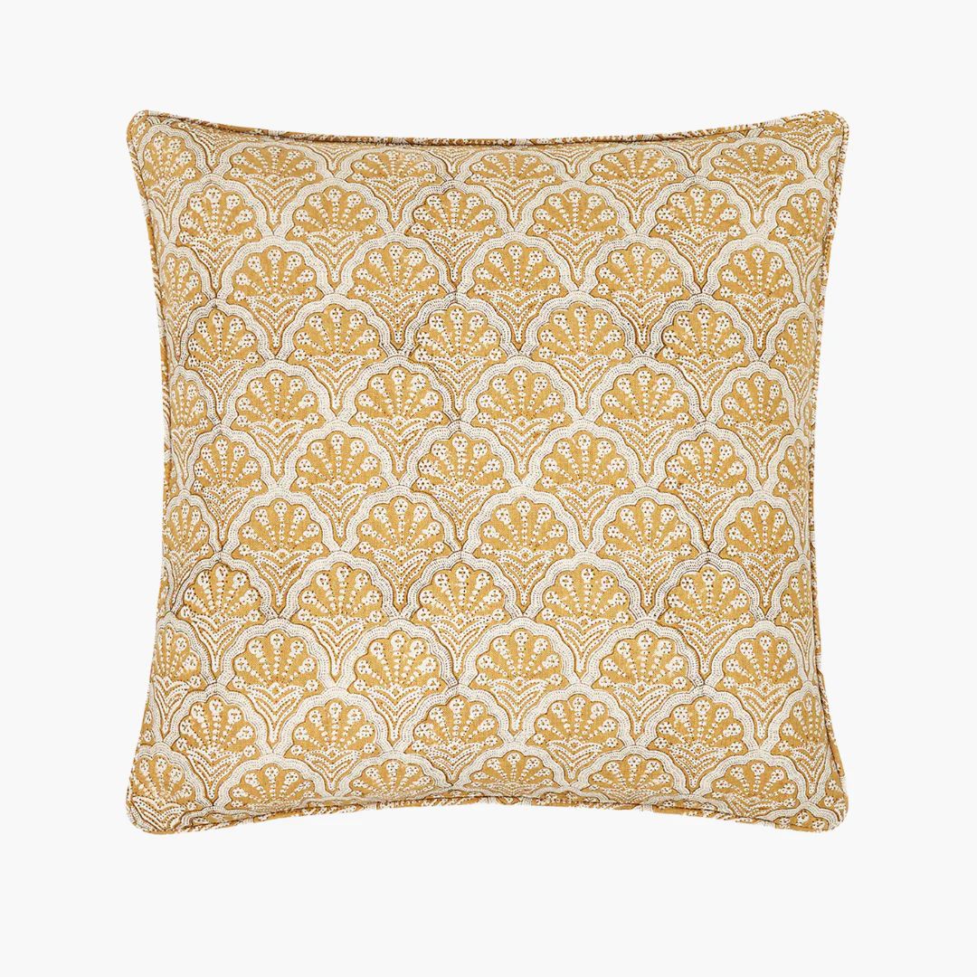St Tropez Saffron Pillow Cover | Dear Keaton