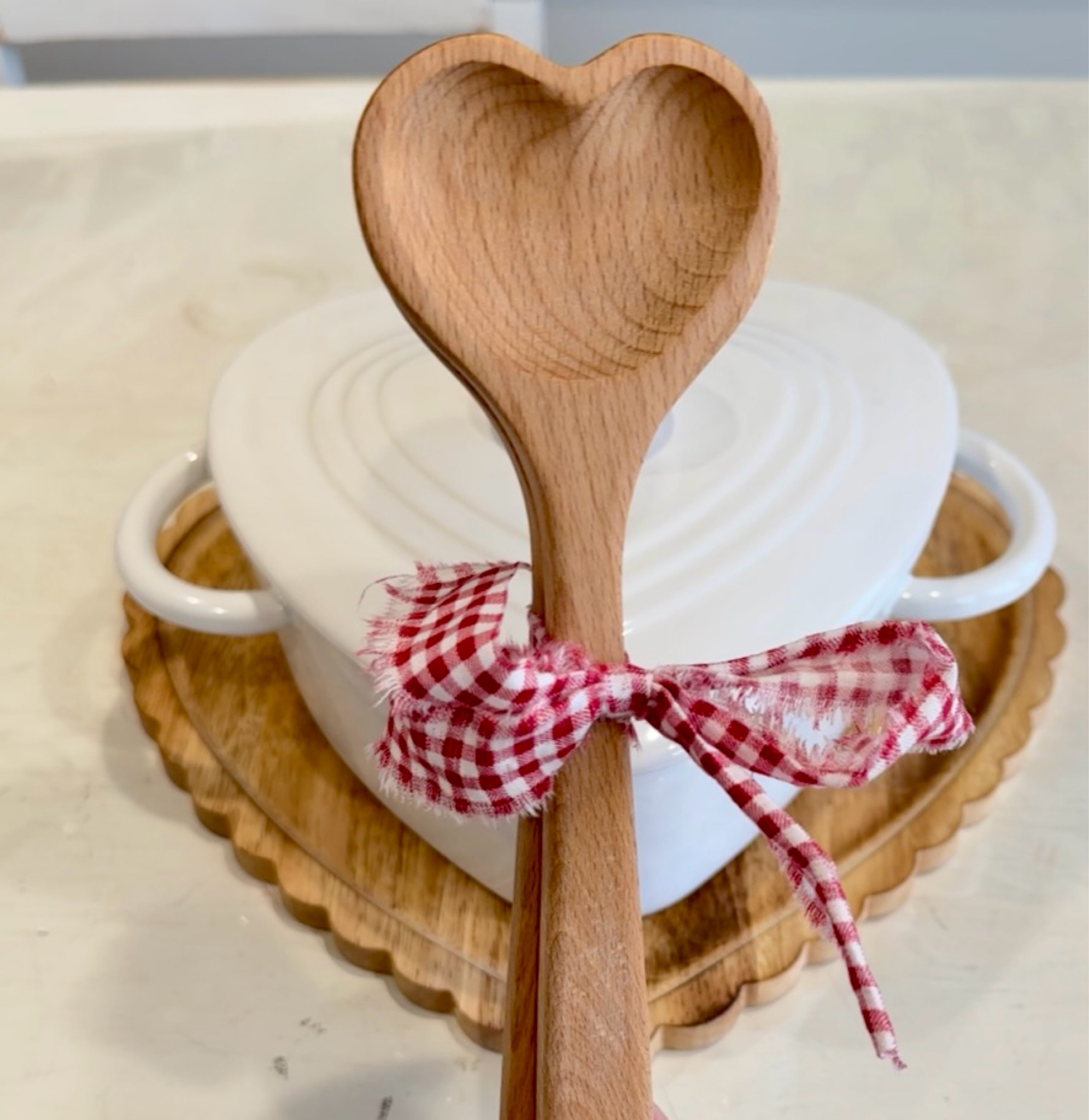 Valentine’s day gift for the sweet baker or cook, or to add charm in your kitchen.   #giftidea #valentinesday 

#LTKHome #LTKSeasonal #LTKGiftGuide