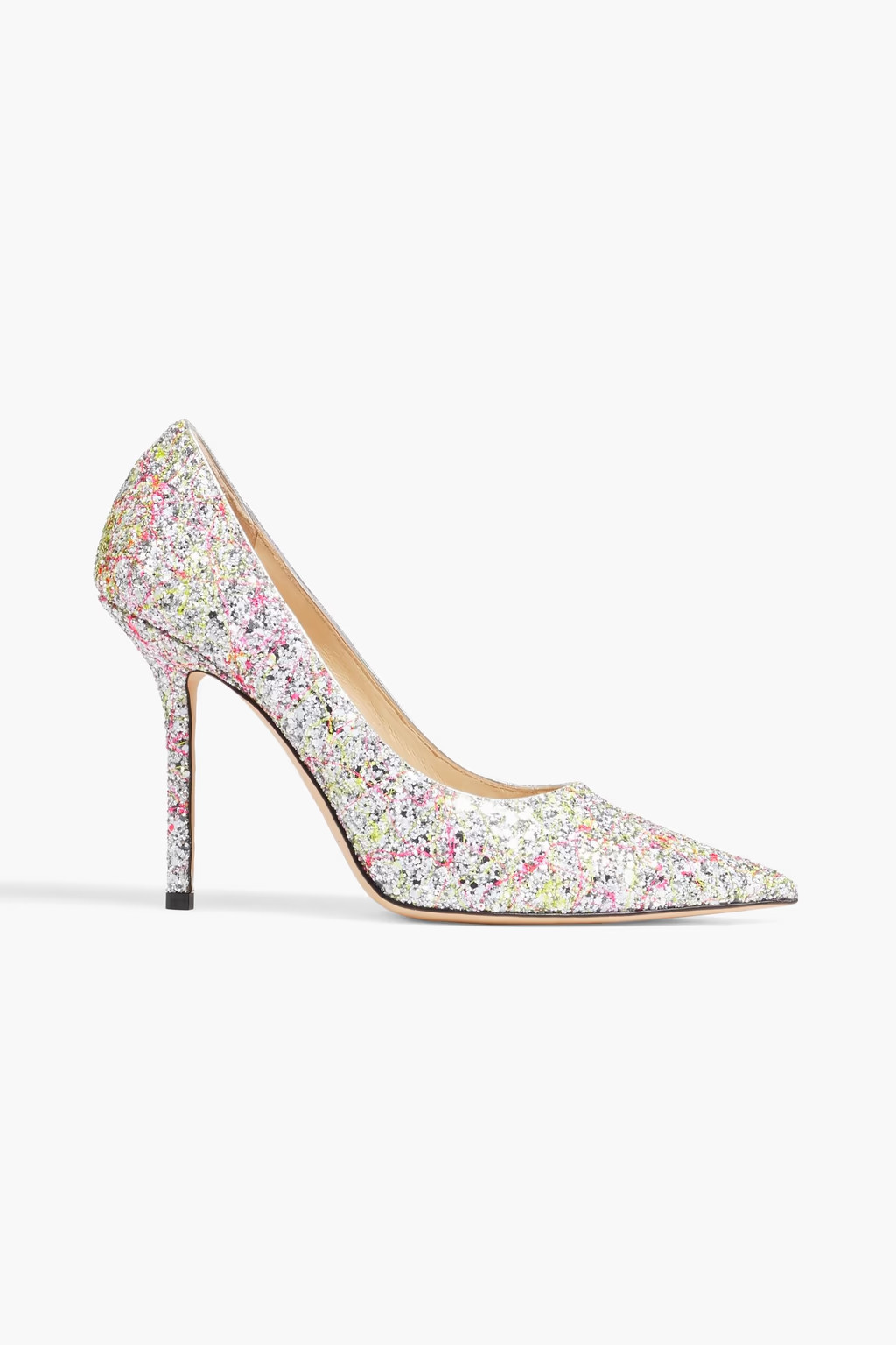 Love 100 glittered woven pumps | The Outnet (US and CA)