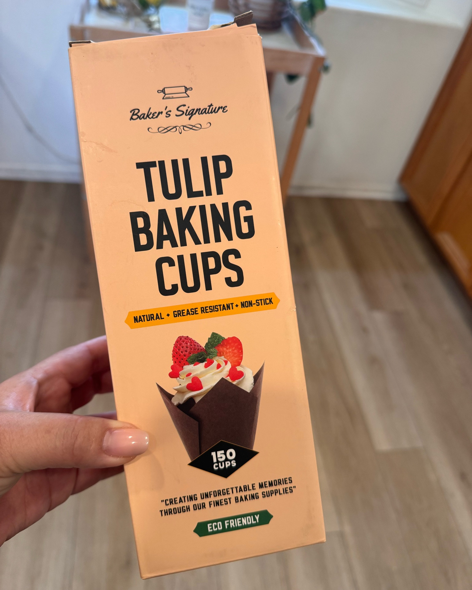 Tulip baking cups instantly give “little neighborhood bakery” energy. The tall parchment petals make muffins and cupcakes look fuller, cleaner, and way more polished — even if the recipe is super simple. Food & Wine literally called them a “game changer” for making bakes look “bakery quality.”

#LTKstorytime #LTKmomlife #LTKdayinmylife