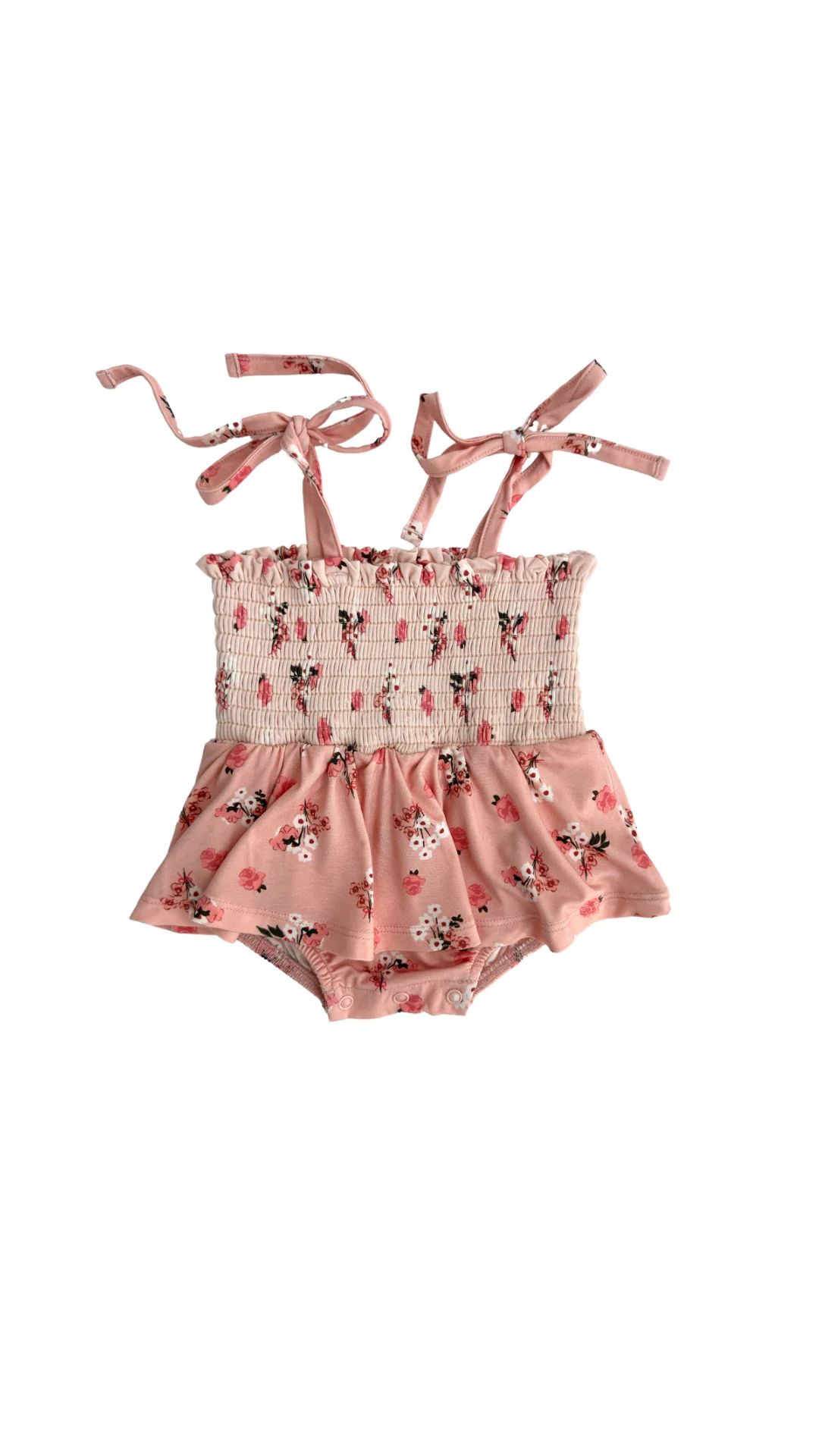 Willow Smocked Bubble Romper | In My Jammers