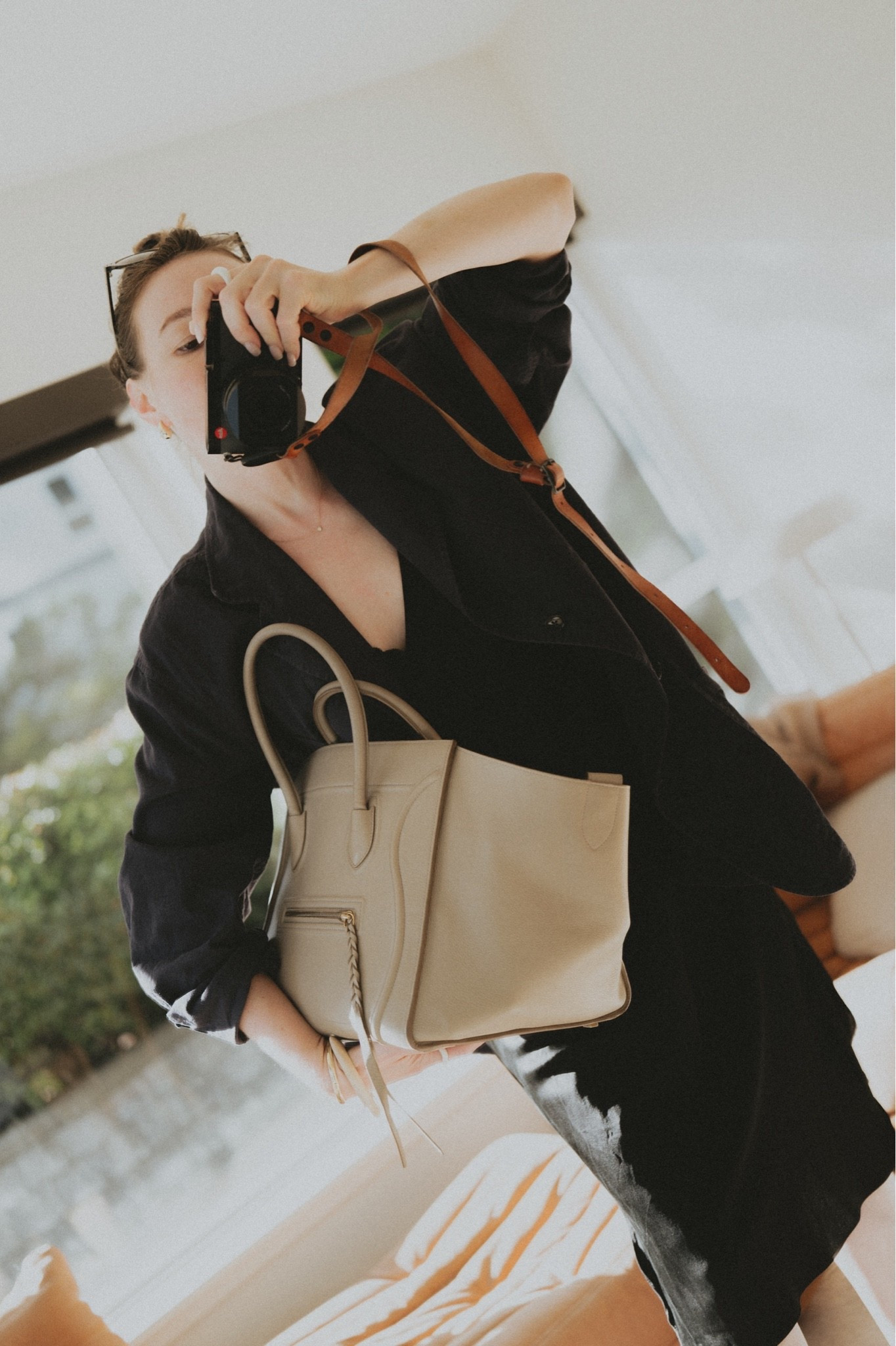 Buck Mason oversized linen blazer + Banana Republic slip dress + Celine (vintage Phantom Luggage by Phoebe Philo) tote. 
All similar styles are linked too 😘

#LTKmomlife #LTKSeasonal #LTKWorkwear