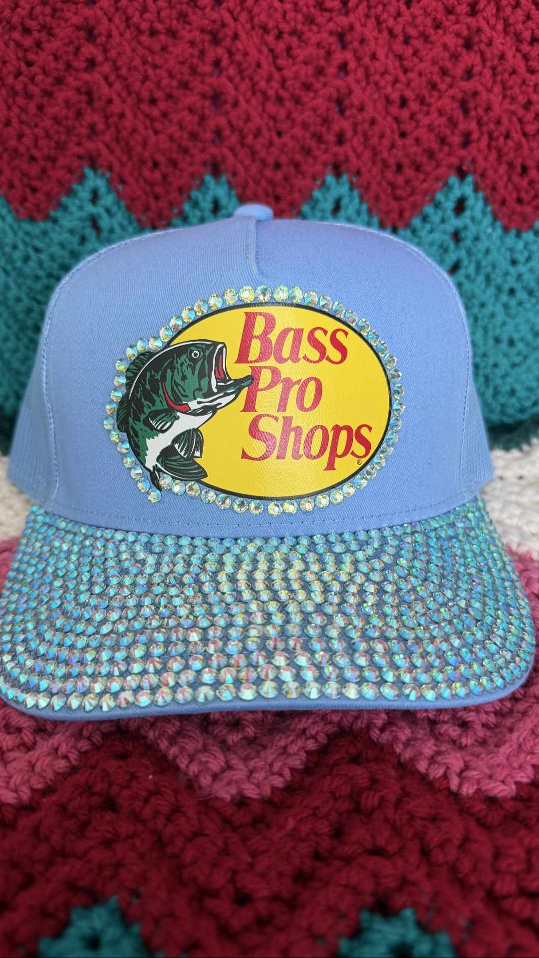 Rhinestone Bass Pro Shop Hat ✨

#bassproshops #rhinestones #summer #hat #summercrafts

#LTKdayinmylife #LTKSwim #LTKTravel