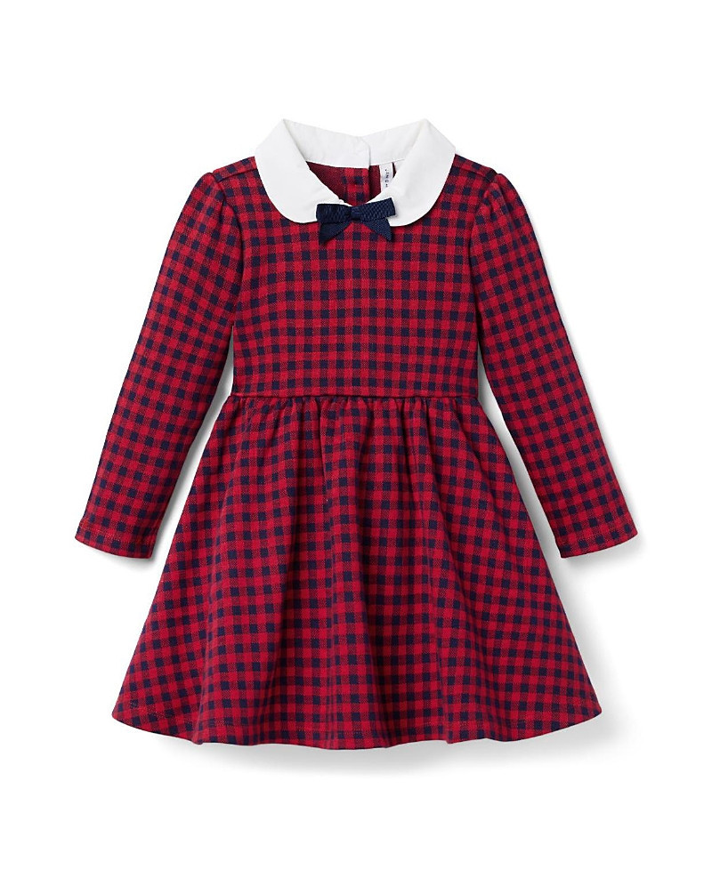 Janie and Jack Girls' Gingham Jacquard Dress - Baby, Little Kid, Big Kid | Bloomingdale's (US)