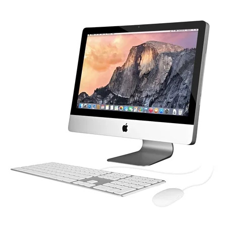 Apple iMac MC309LL/A 21.5"" Desktop Computer (Silver) (Certified Refurbished) | Walmart (US)