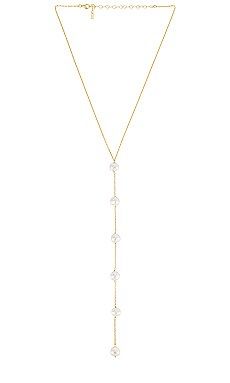 Adina's Jewels Multi Pearl Lariat Necklace in Gold from Revolve.com | Revolve Clothing (Global)