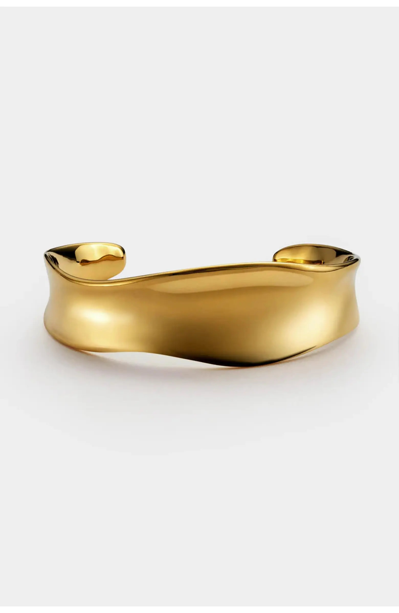 Molten Luxe Waterproof Gold Bangle | Nordstrom
