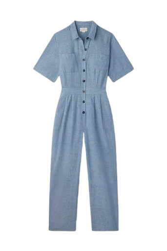 Trovata Audra Jumpsuit, Vintage Indigo | Monkee's of Mount Pleasant