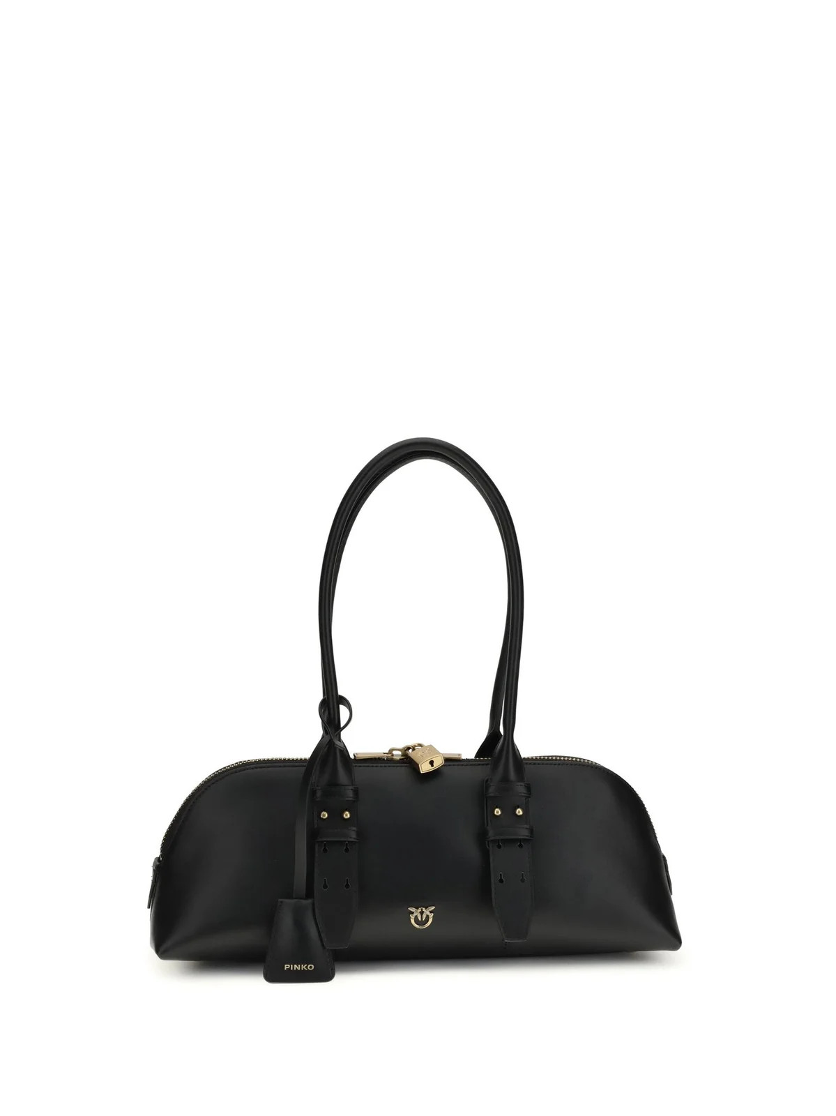 Pinko Large Bowling Baguette Shoulder Bag | Cettire Global