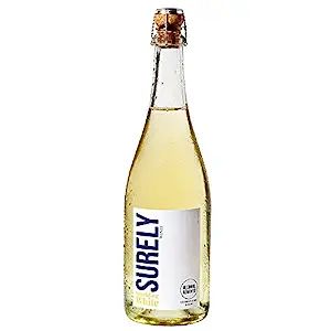 Surely Non Alcoholic Champagne, Dealcoholized California Dry Brut, 6g Sugar, 45 Calories, Gluten ... | Amazon (US)