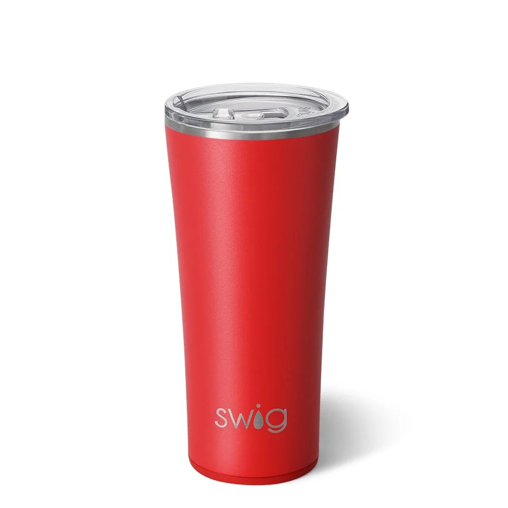 Swig Life 22oz Tumbler | Insulated Stainless Steel Travel Tumbler | Red | Walmart (US)