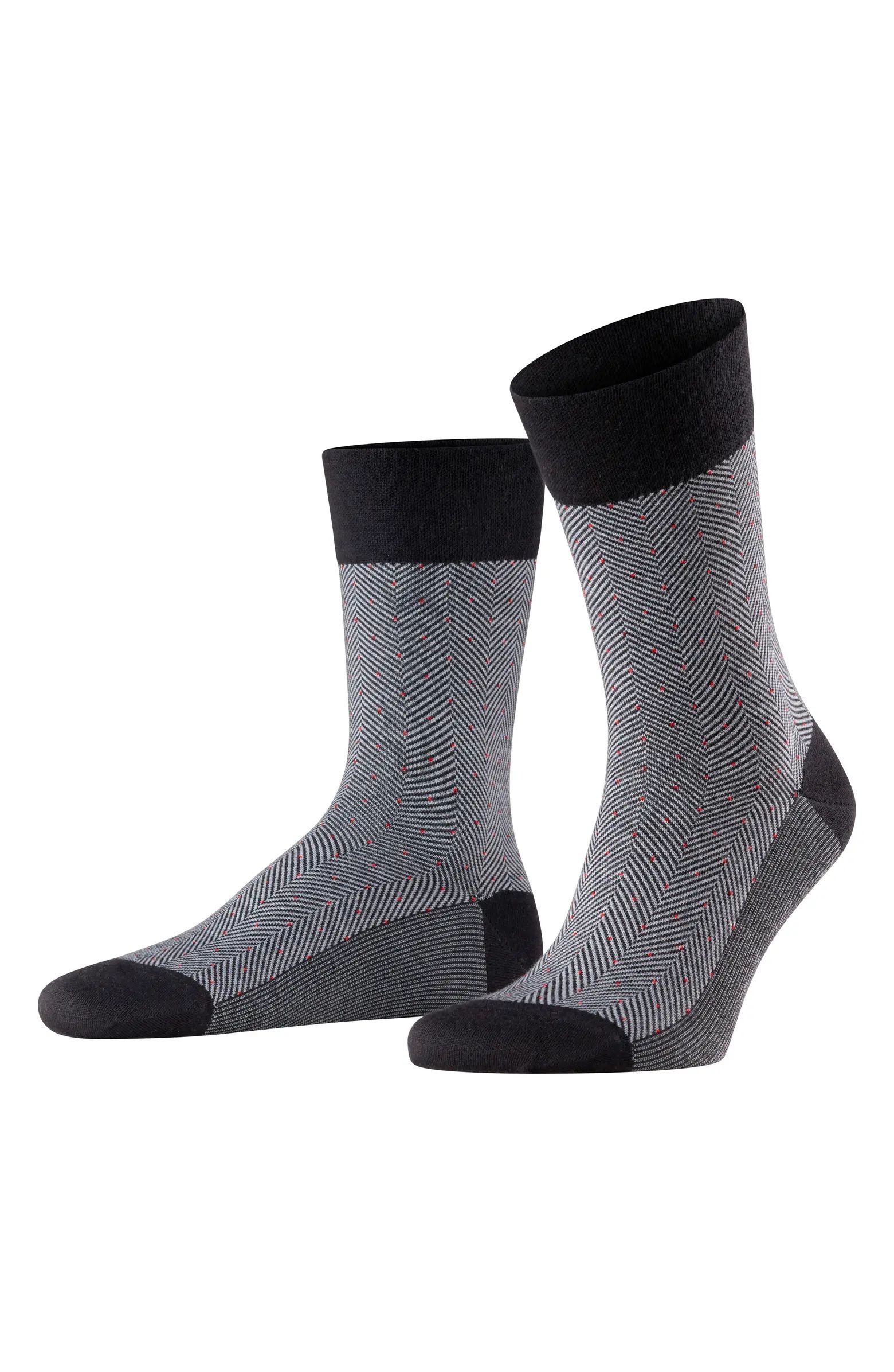 Falke Sensitive Herringbone Wool Blend Socks | Nordstrom | Nordstrom