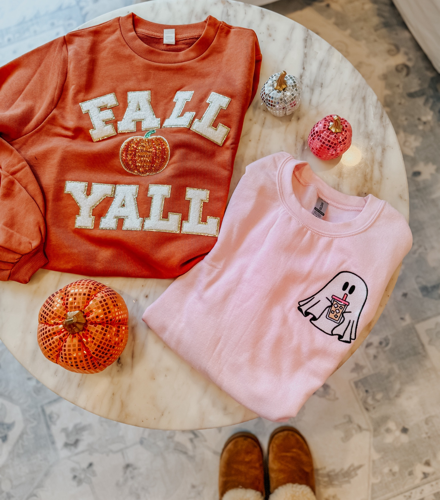 The cutest fall graphic sweatshirts!

#fallfashion #halloweenshirt #graphicsweatshirt. Happy fall yall. Ghost sweatshirt. Halloween shirt. Fall shirt. Halloween graphics  

#LTKSeasonal #LTKFindsUnder50 #LTKStyleTip