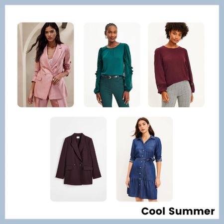 #coolsummer #coloranalysis #coolsummerstyle #summer

#LTKunder50 #LTKunder100 #LTKworkwear