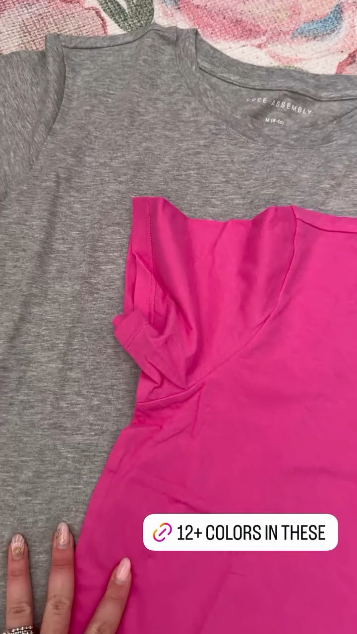 These soft cotton T-shirts come in 12 colors!

#LTKMidsize #LTKSeasonal