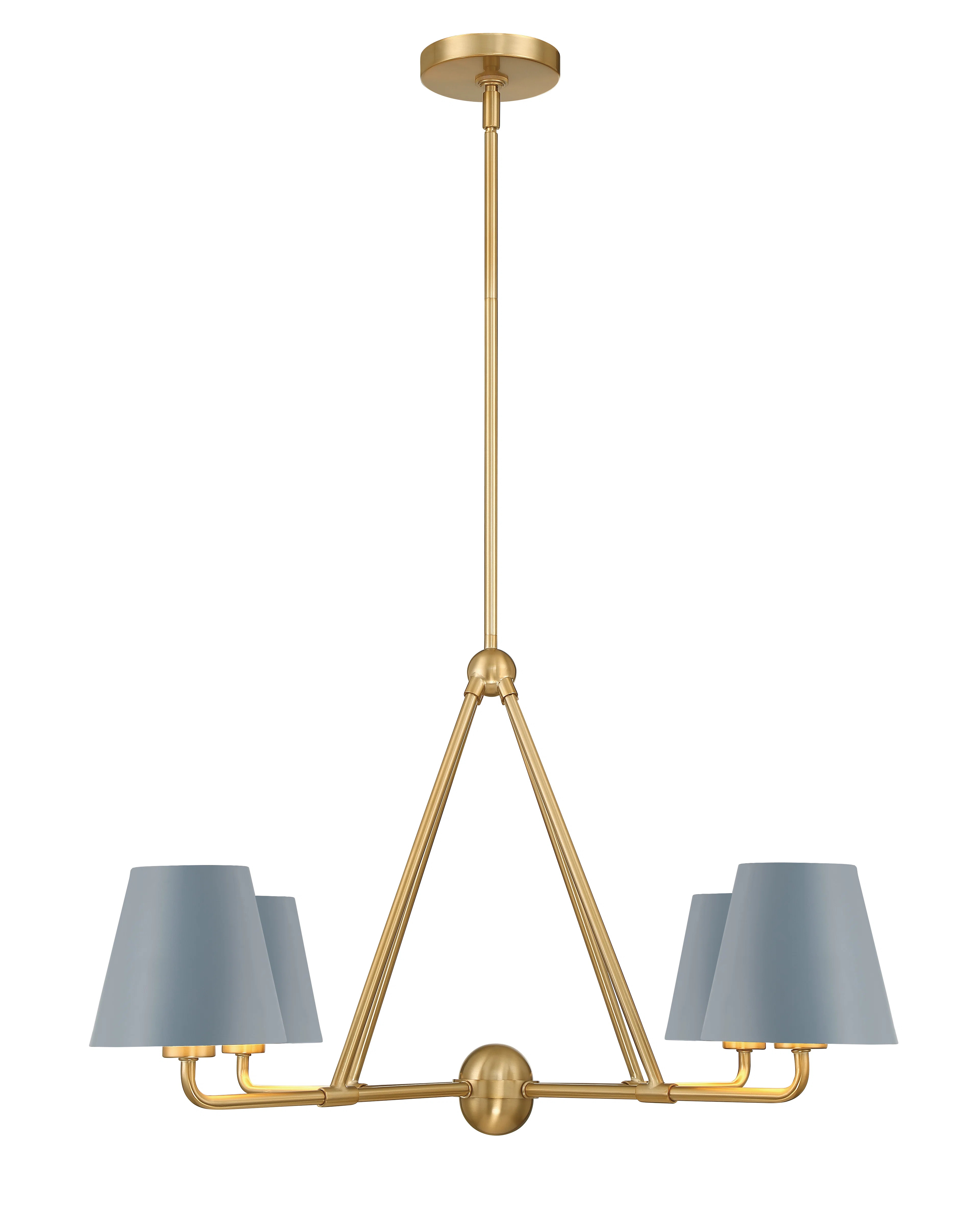 Joss & Main Kinston 4 - Light Shaded Classic Chandelier & Reviews | Birch Lane | Birch Lane