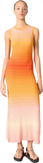 maje Tie-dye knit maxi dress | Nordstrom | Nordstrom