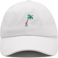 Palm Tree Surfing Premium Dad Hat Embroidered Cotton Baseball Cap Surf Board Ocean | Etsy (US)