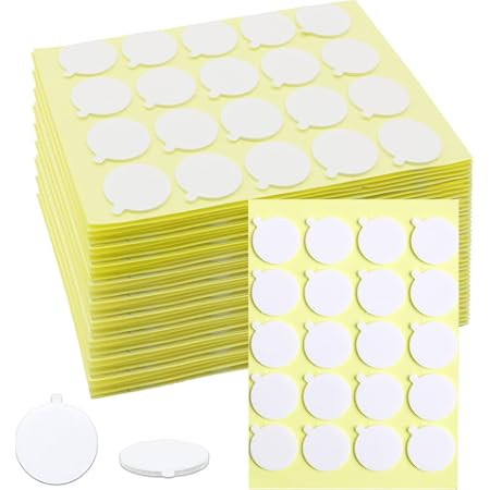 160 PCS Candle Wick Stickers, Double-Sided Heat Resistance Wick Stickers for Candle Making, Adher... | Amazon (US)