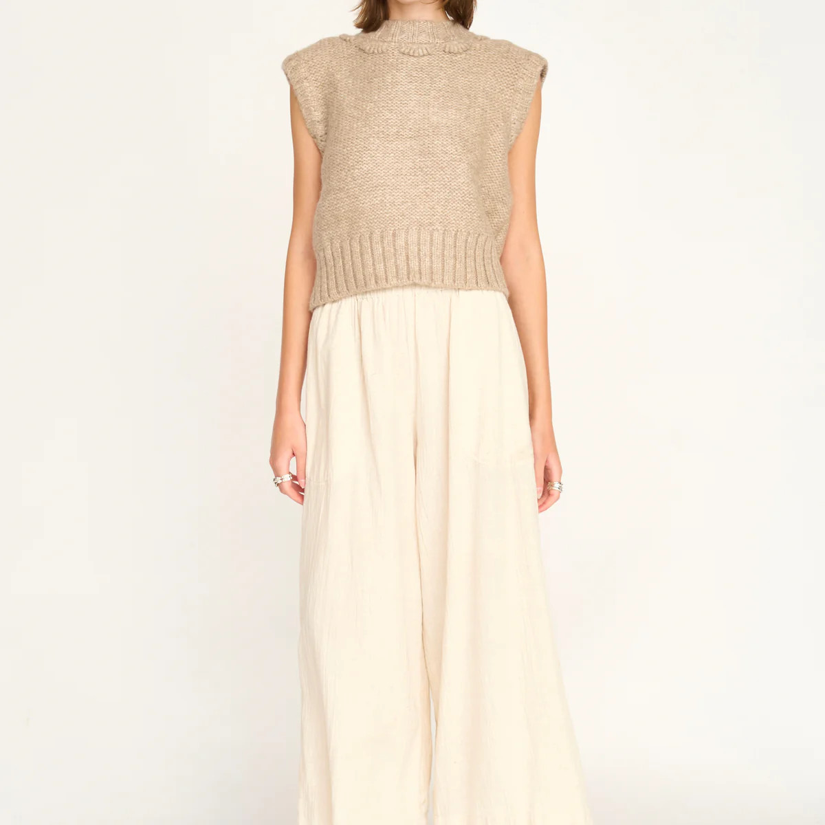 Mirth Pant in Oatmeal | MIRTH