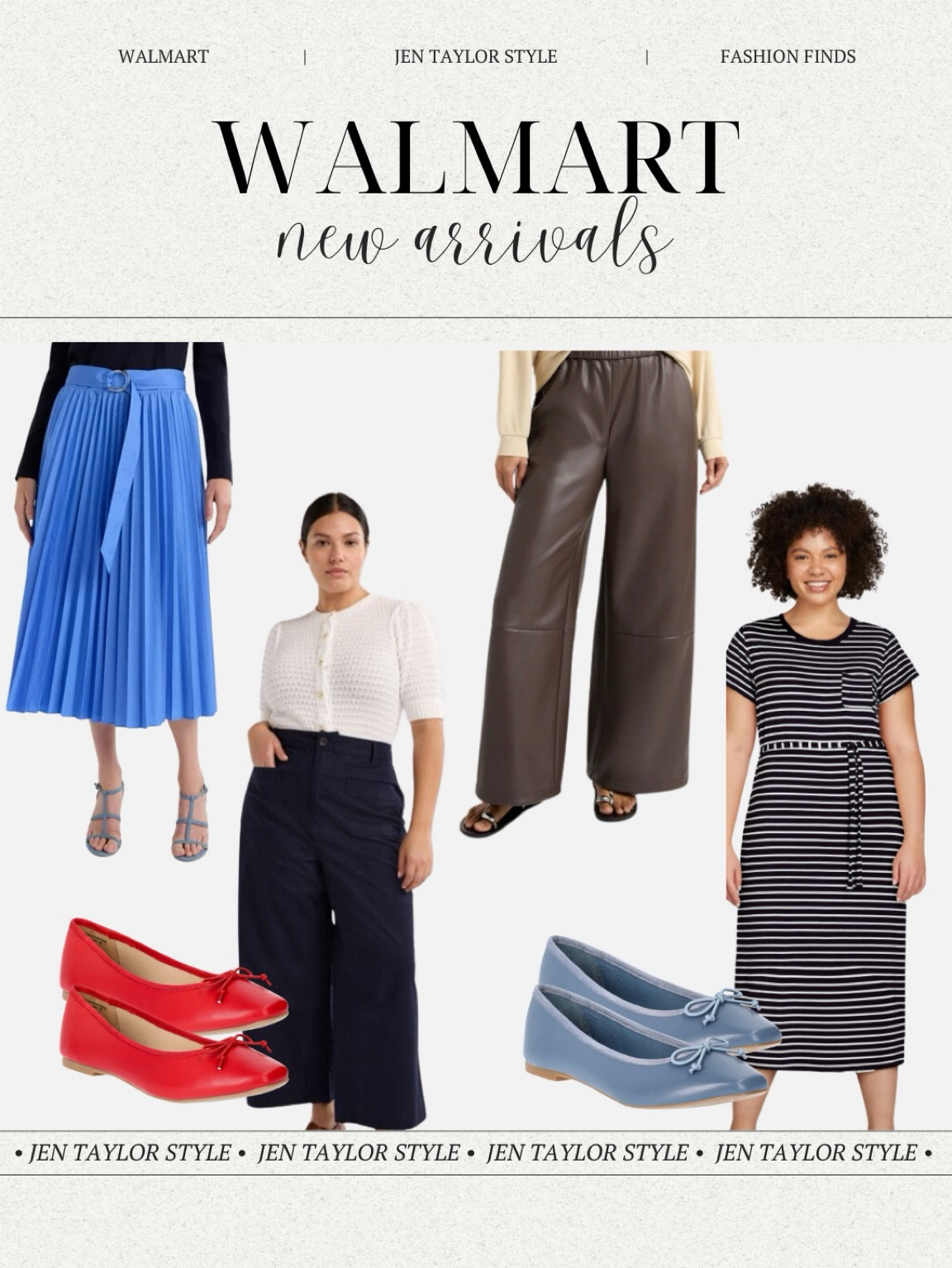 Walmart new arrivals are coming in hot! Loving these flats for a pop of color. Everything fits tts. 

#LTKPlusSize #LTKStyleTip