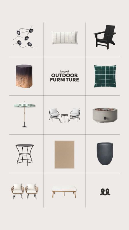 Outdoor furniture for your Spring patio or backyard from Target

#LTKhome #LTKSeasonal