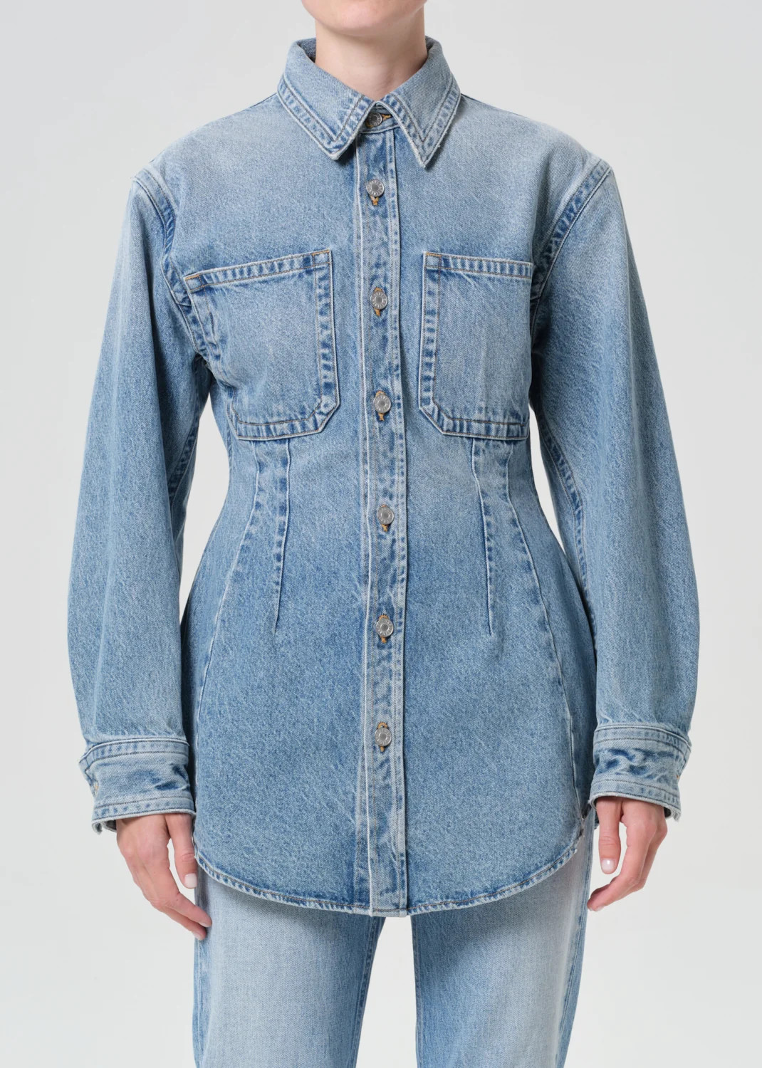 Wilma Shirt (Weightless) in Magnify | AGOLDE