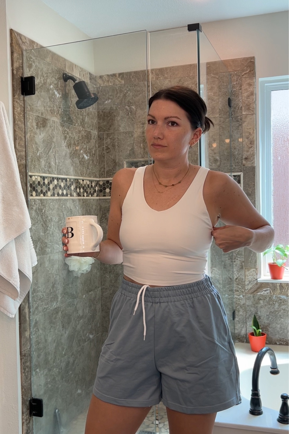 Comfiest at-home staples 🩵🤍
Size up in shorts for an oversized fit 

#LTKFind #LTKstyletip #LTKunder50