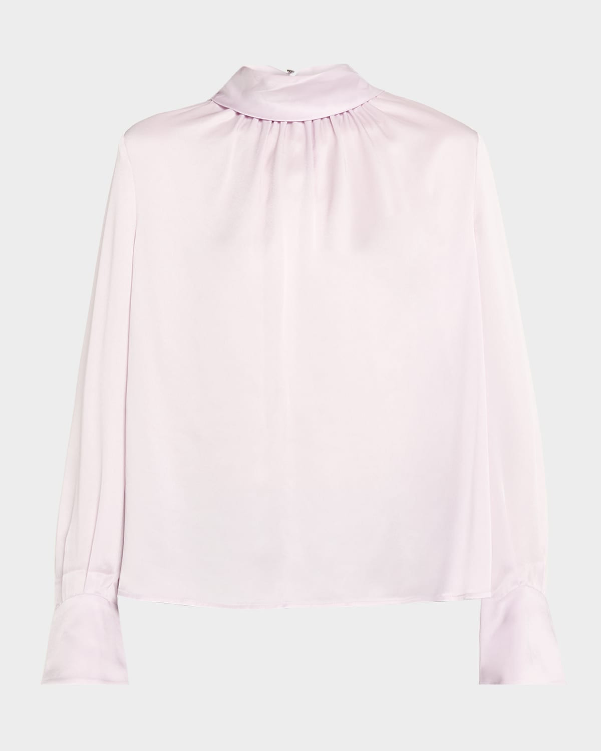 Veronica Tie-Neck Satin Blouse | Neiman Marcus