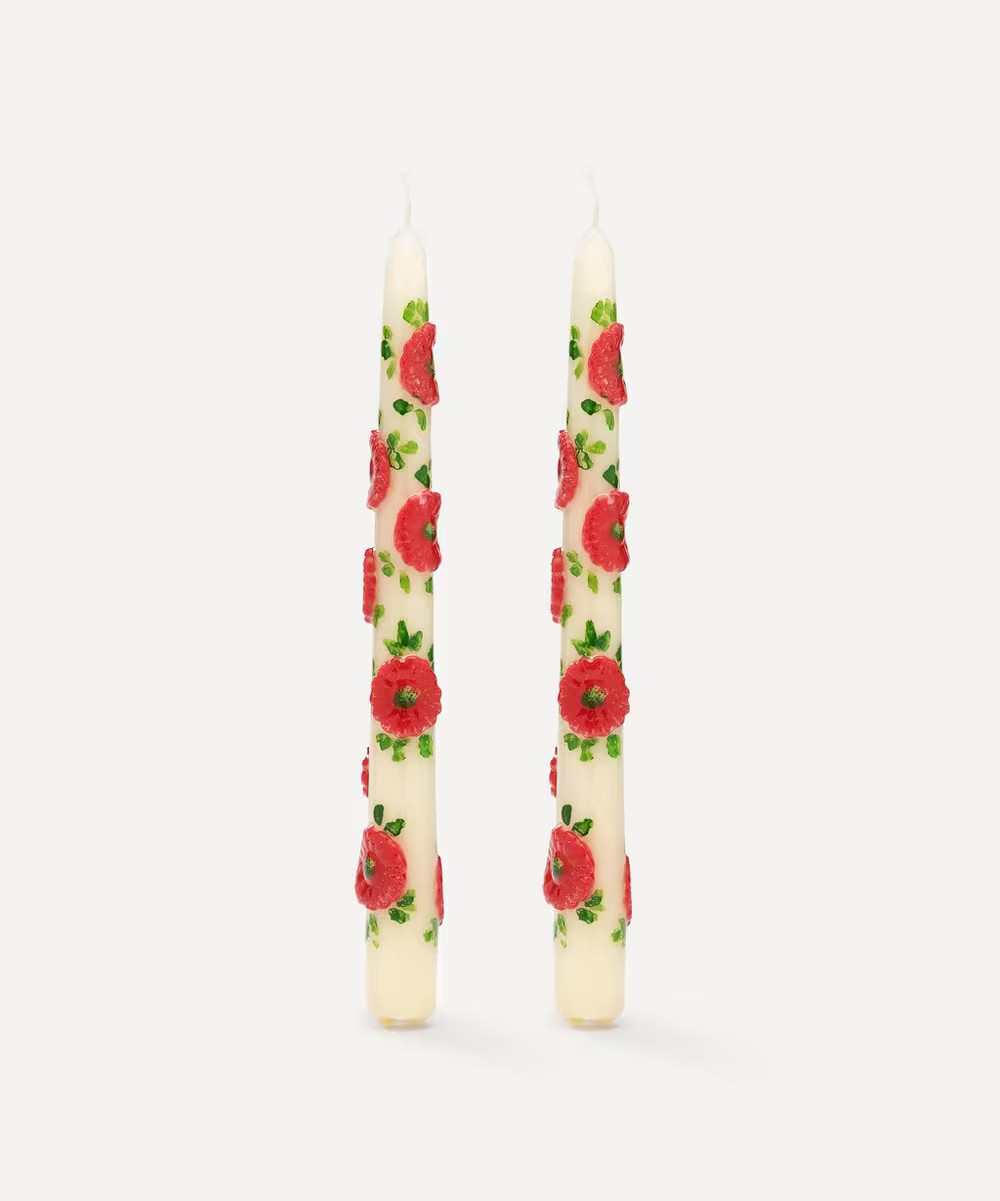 Flower Candles Set of Two | Liberty London (UK)