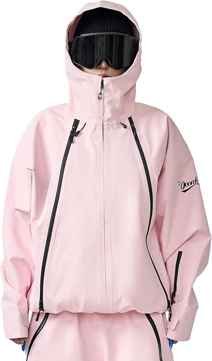 Men's Women's Baggy Snowboard Jackets Waterproof Insulated Windproof 3L Full Pressure Adhesive Sk... | Amazon (US)