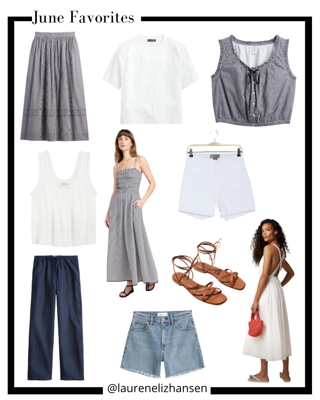 June favorites!

Vacation outfits, gingham, jean shorts, white shorts, sandals, summer dresses, linen

#LTKSeasonal #LTKTravel #LTKFindsUnder100