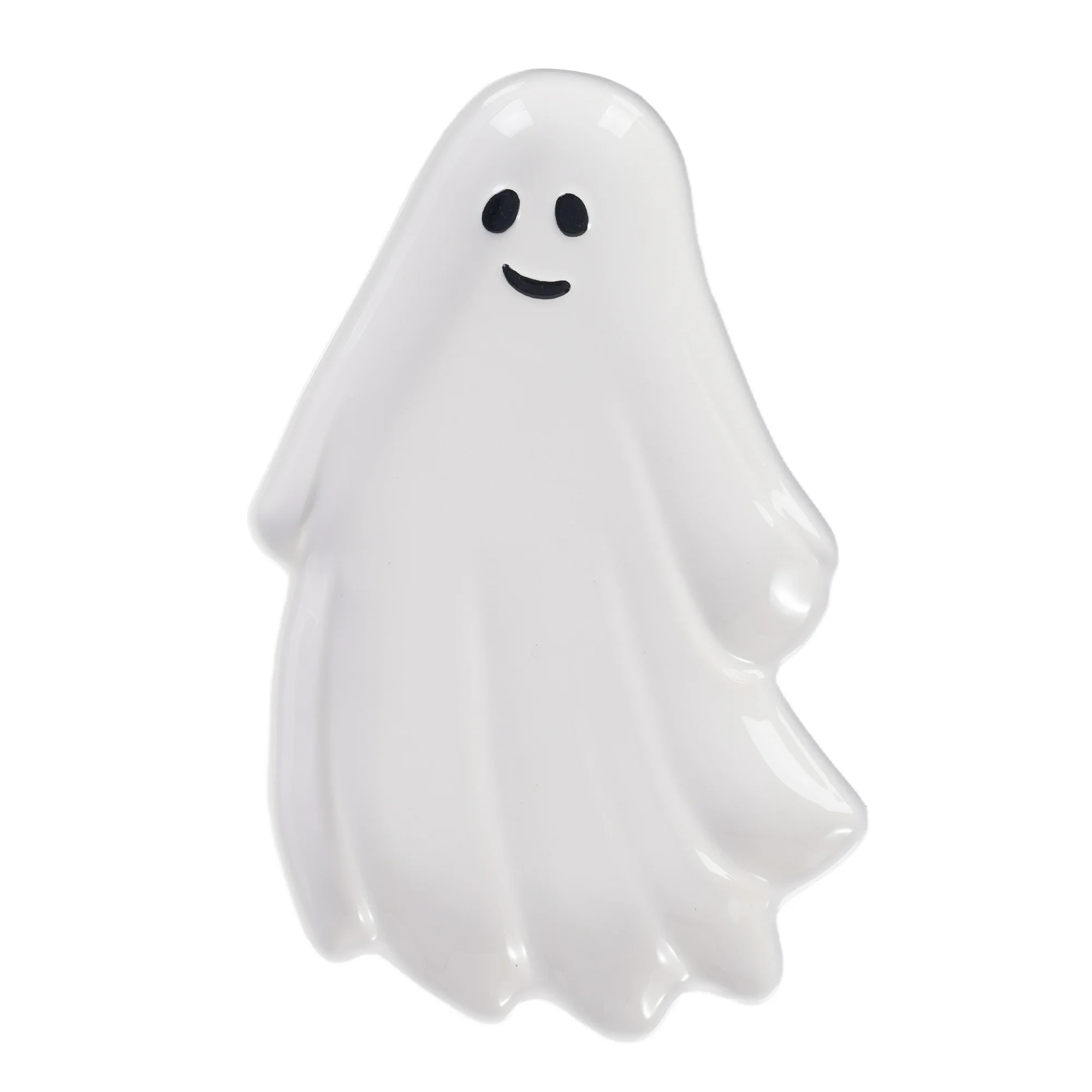 Way to Celebrate Halloween Ghost Figural Treat Tray | Walmart (US)