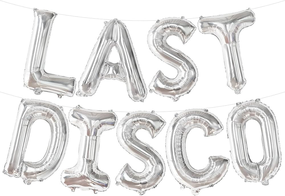 KatchOn, Silver Last Disco Balloons - 16 Inch | Last Disco Bachelorette Party Decorations | Last ... | Amazon (US)
