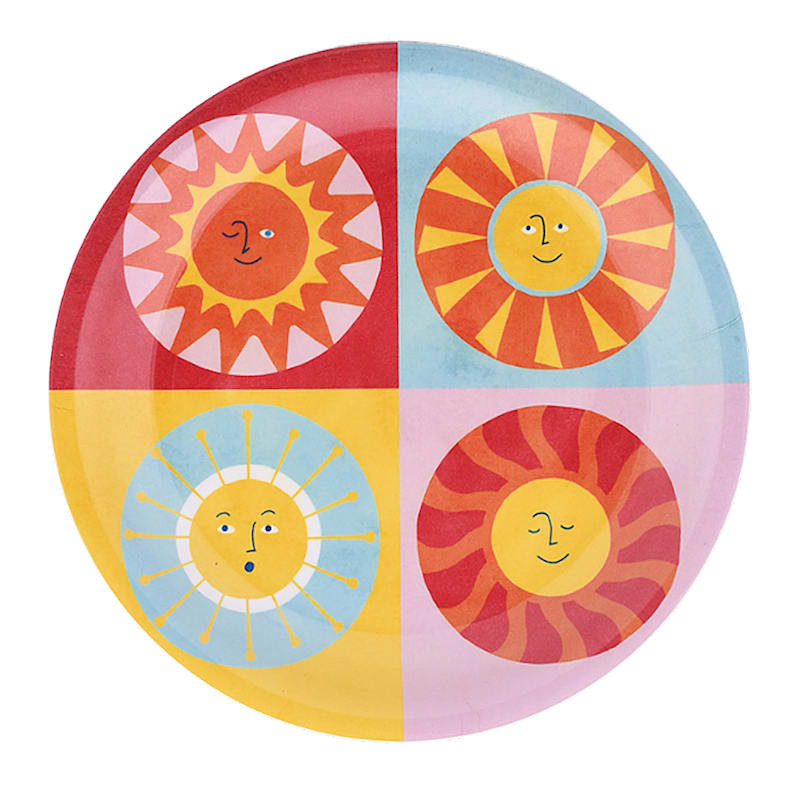 Sunny Club Sun Melamine Salad Plate, 10" | At Home