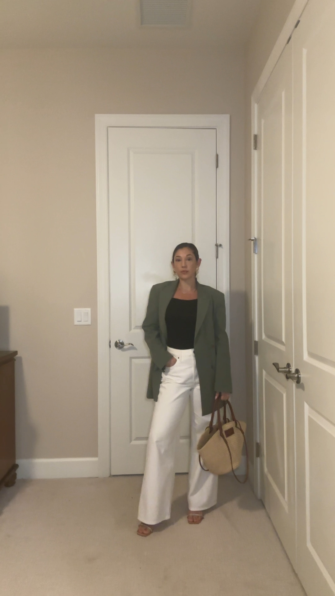 Getting back into the swing of things. These wide leg jeans are so comfy - I went down a size  

#LTKootd #LTKgrwm #LTKTravel