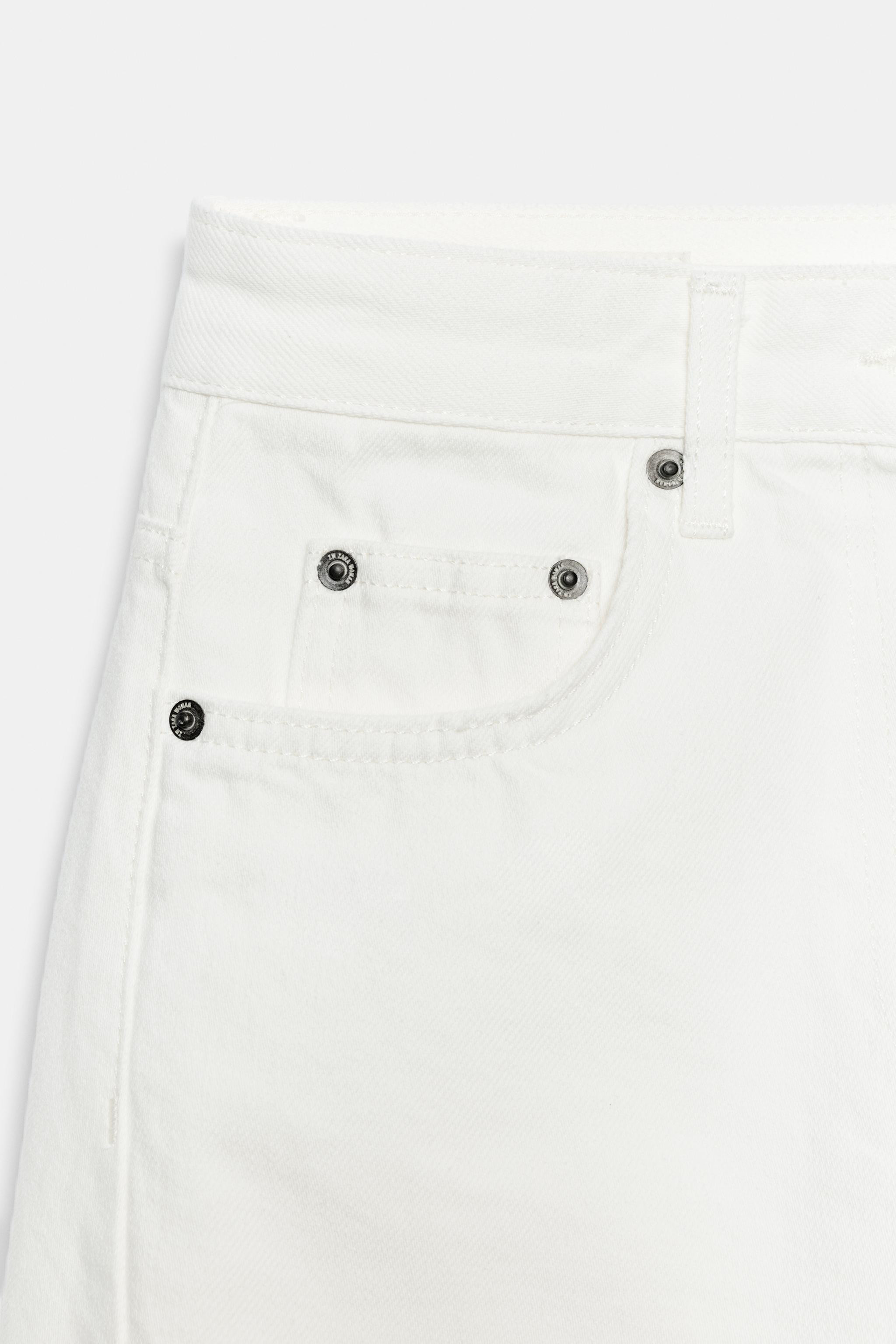 ZW COLLECTION MID-RISE ANKLE BALLOON JEANS | Zara US