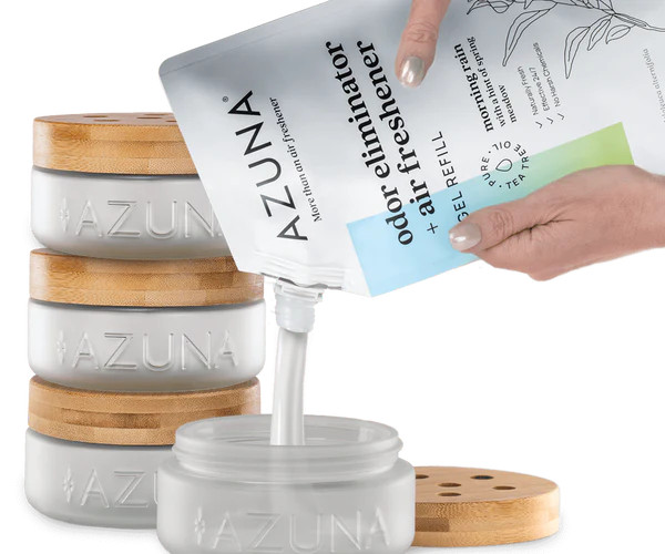 Luxe Glass Odor Eliminator 4 Room Starter Kit | Azuna