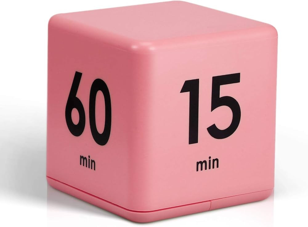 Cube Timers Cube Kitchen Timer Gravity Sensor Flip Timer Cube Countdown Timer 2.6 Inch Kids Timer... | Amazon (US)