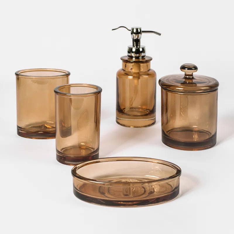 Stewbum 5 Pieces Bathroom Accessory Set | Wayfair North America