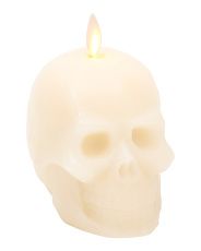 Led Skull Moving Flame Candle | TJ Maxx