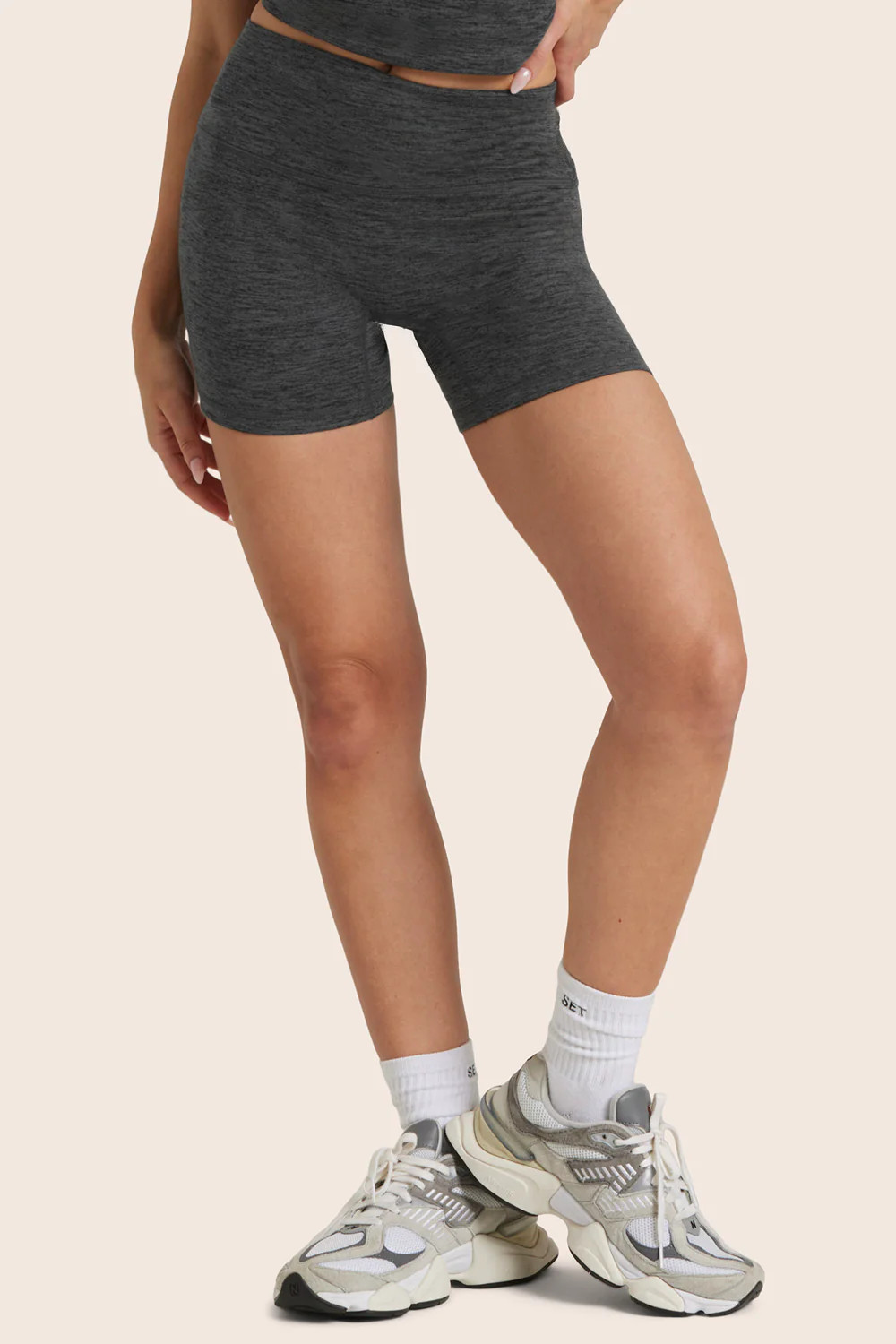 FORMCLOUD® CLOUD SHORTS - PEPPER HEATHER GREY | SET Active