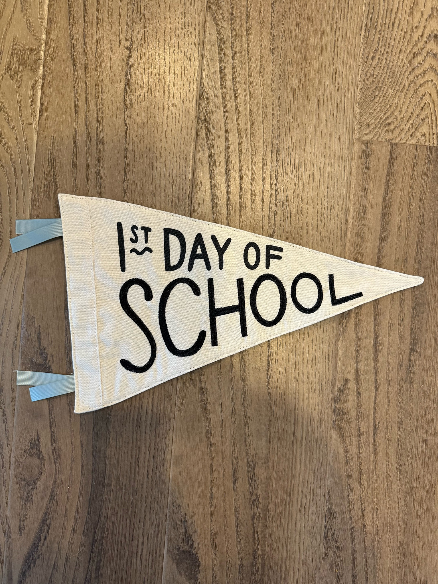 1st Day of School Pennant. Flips over for last day. 

Back to school/first day of school/first day of school pictures

#LTKFamily #LTKKids